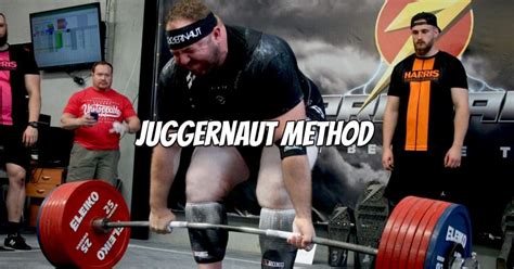 juggernaut powerlifting program.